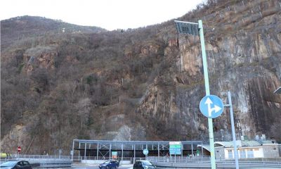 virgolo roccia a rischio crollo